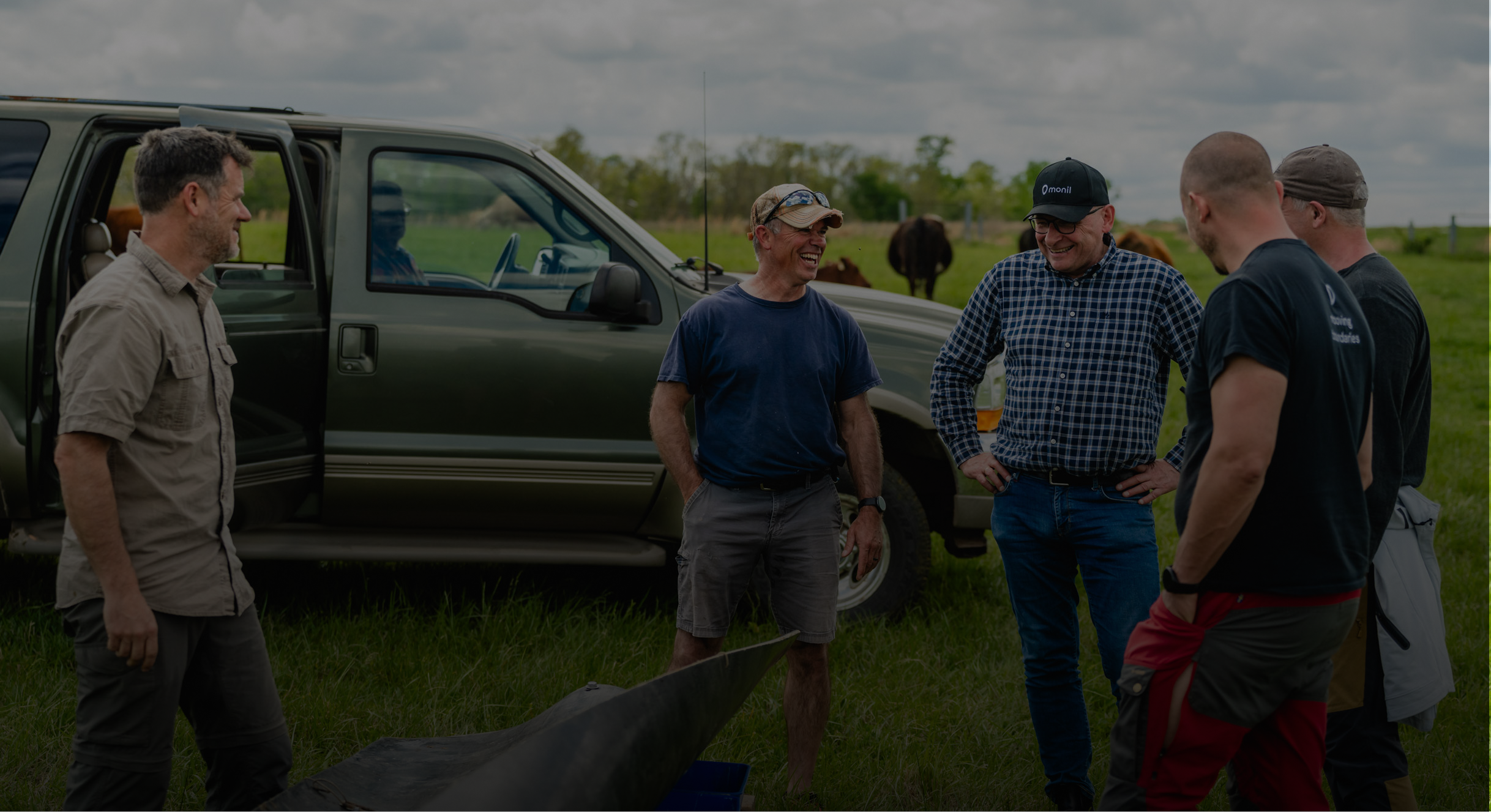 support team helping out ranchers in the USA