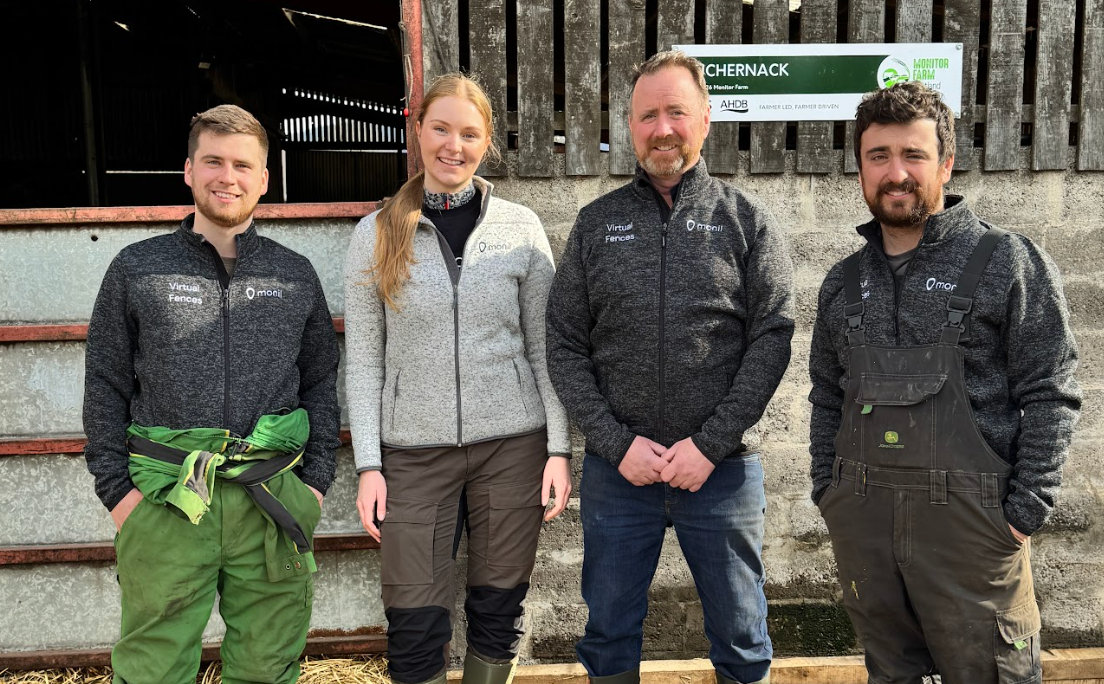 Monil came to visit to help set up the system