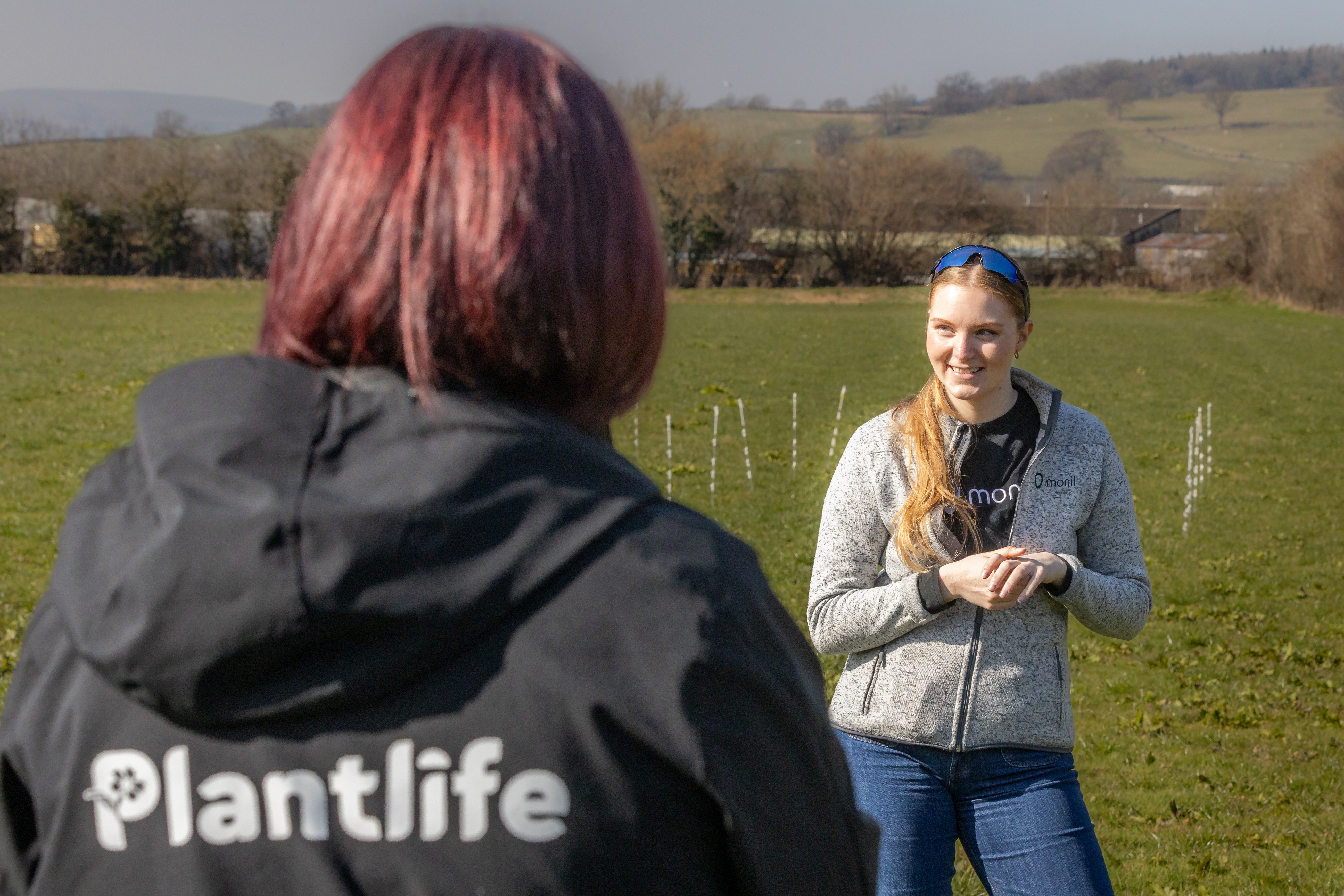 Head of Farmer Success introducing Monil virtual fences to Plantlife