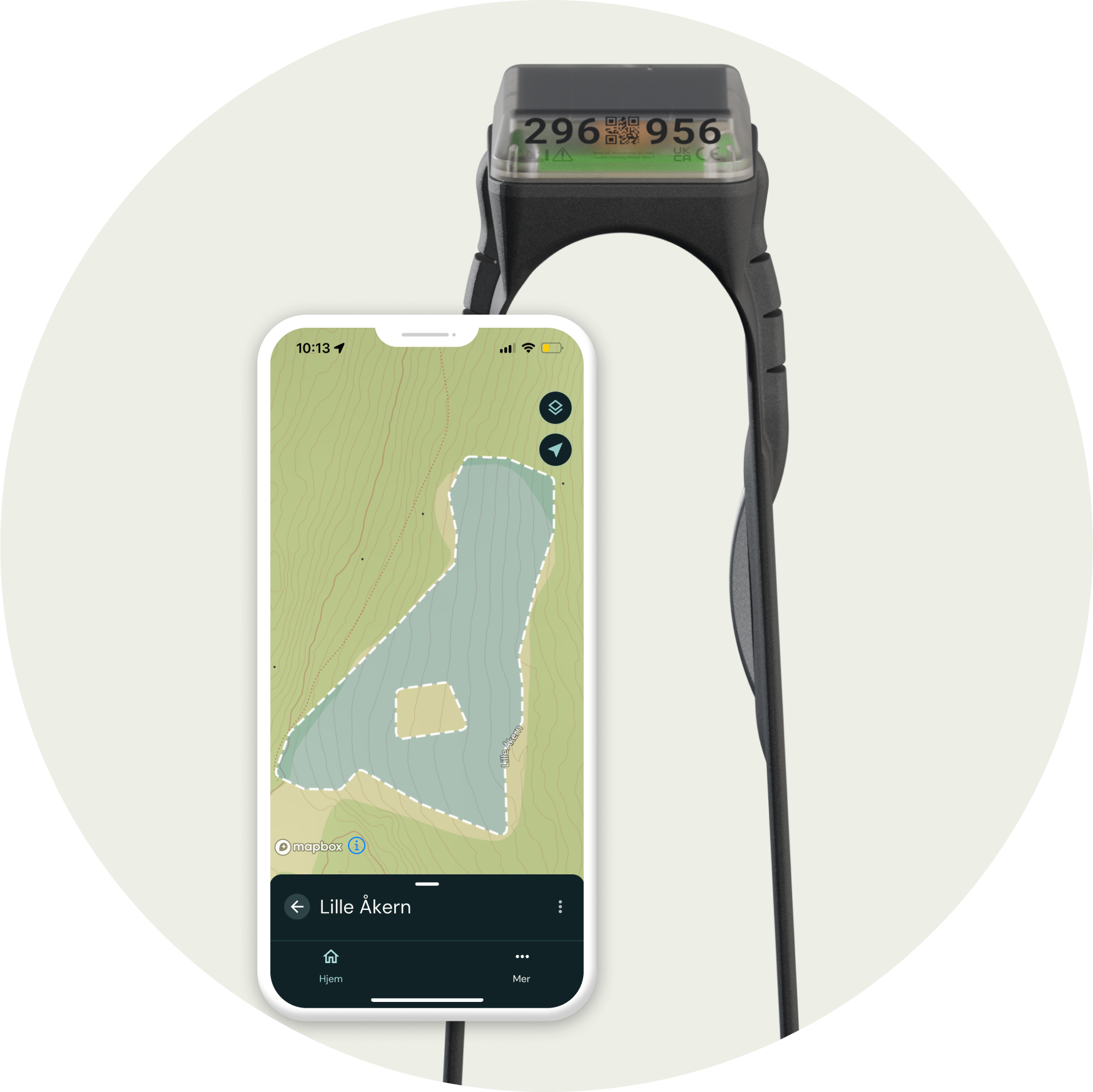 Monil app and collar