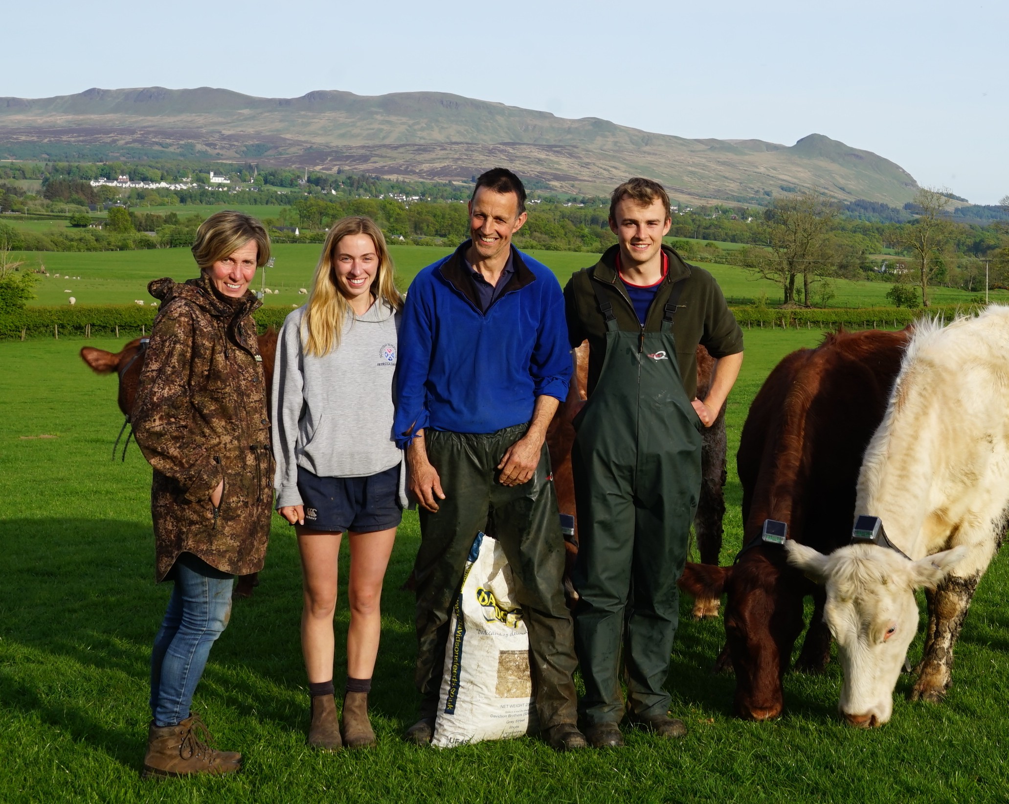 Farmers using monil virtual fences 
