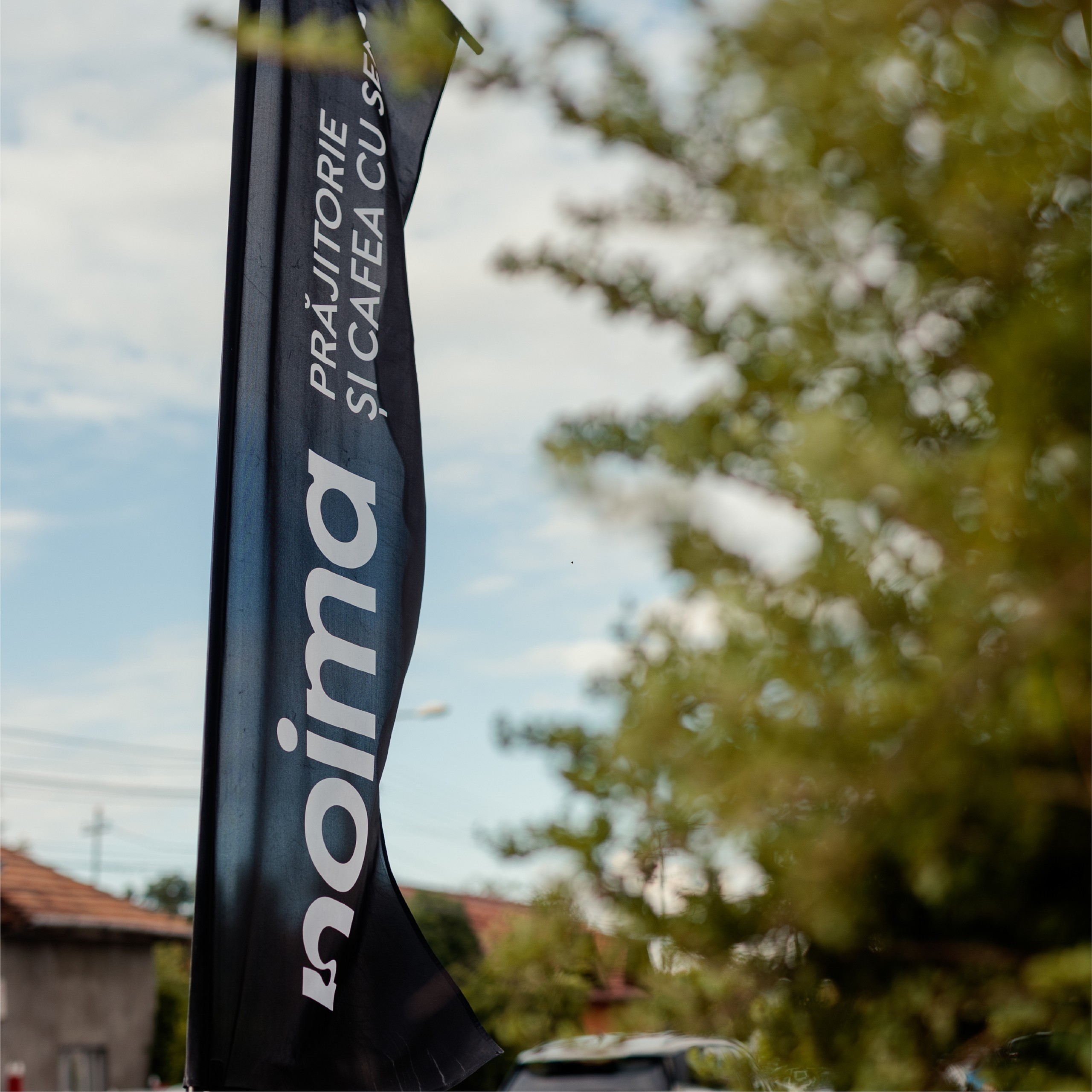 noima flags and signage