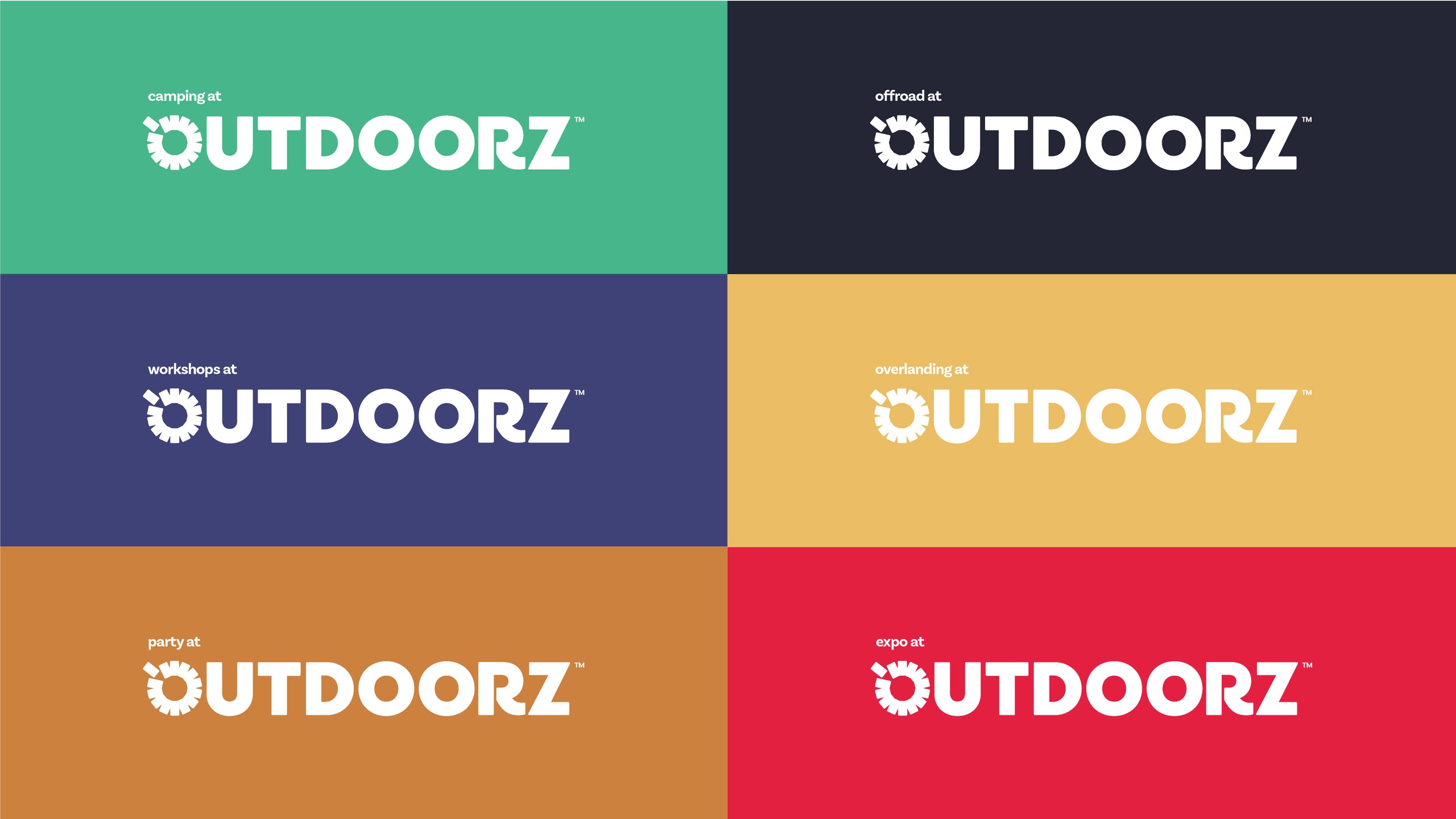 Outdoorz brand colours