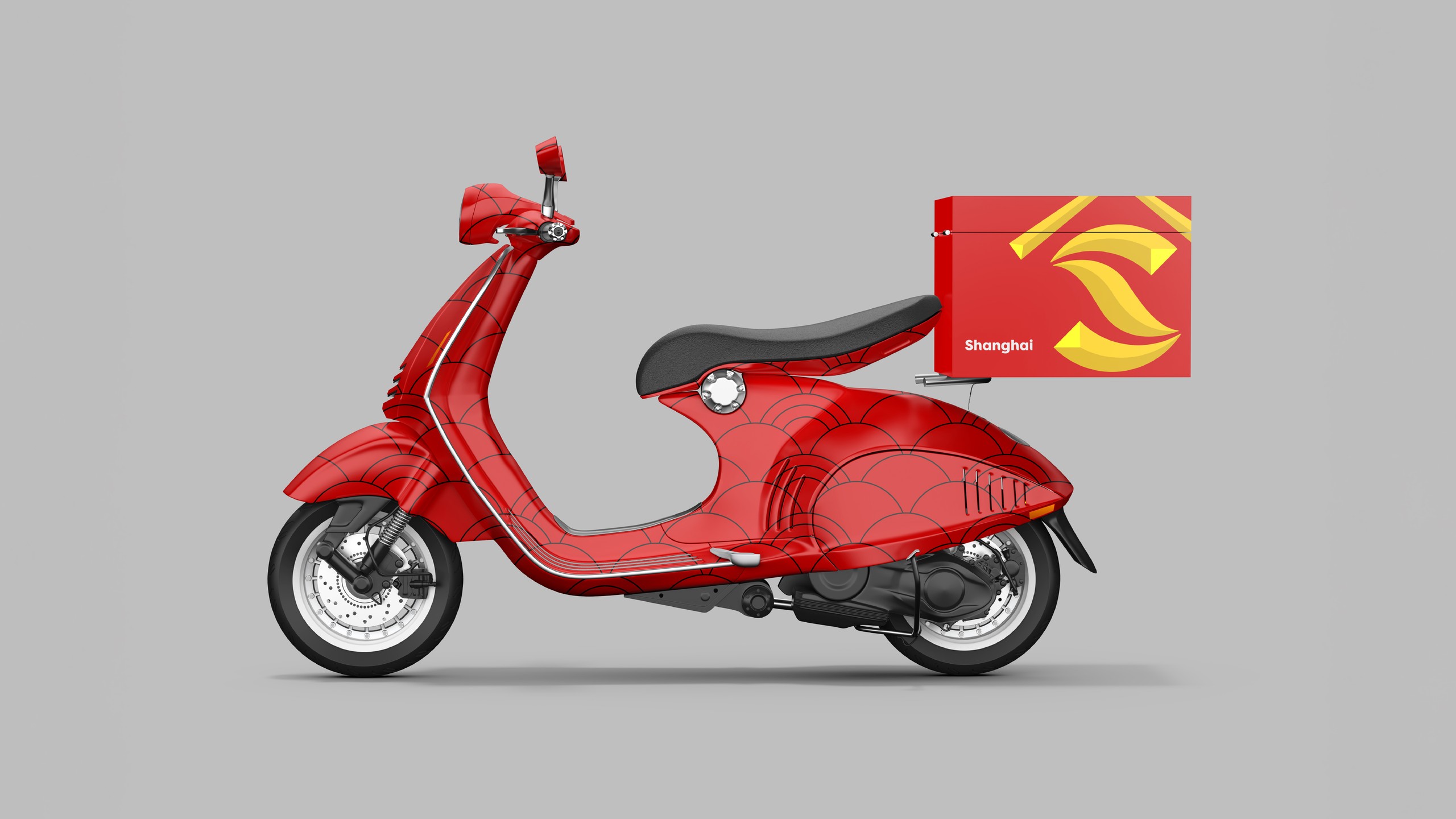Shanghai delivery bike