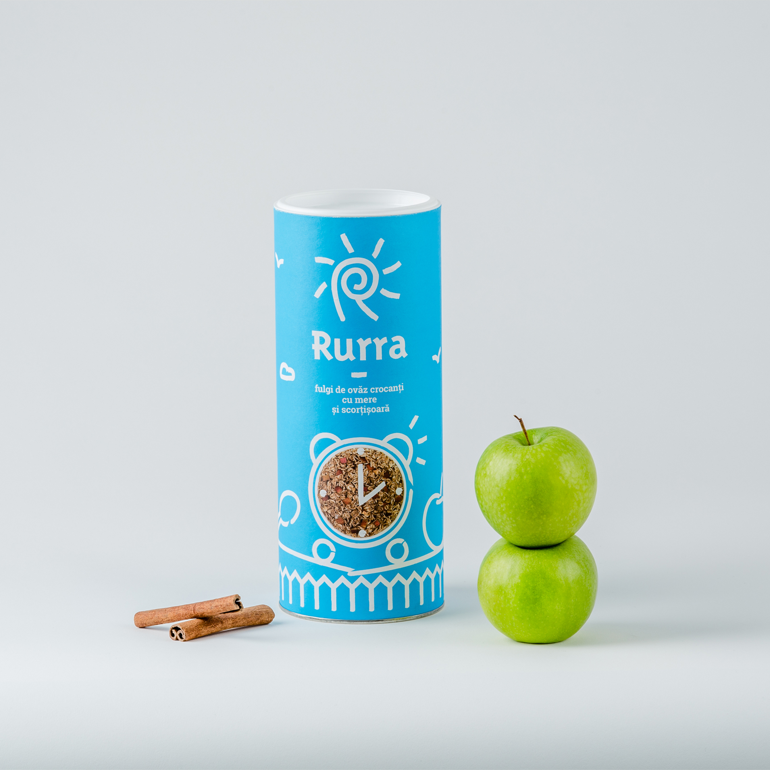 rurra with apples packaging ski