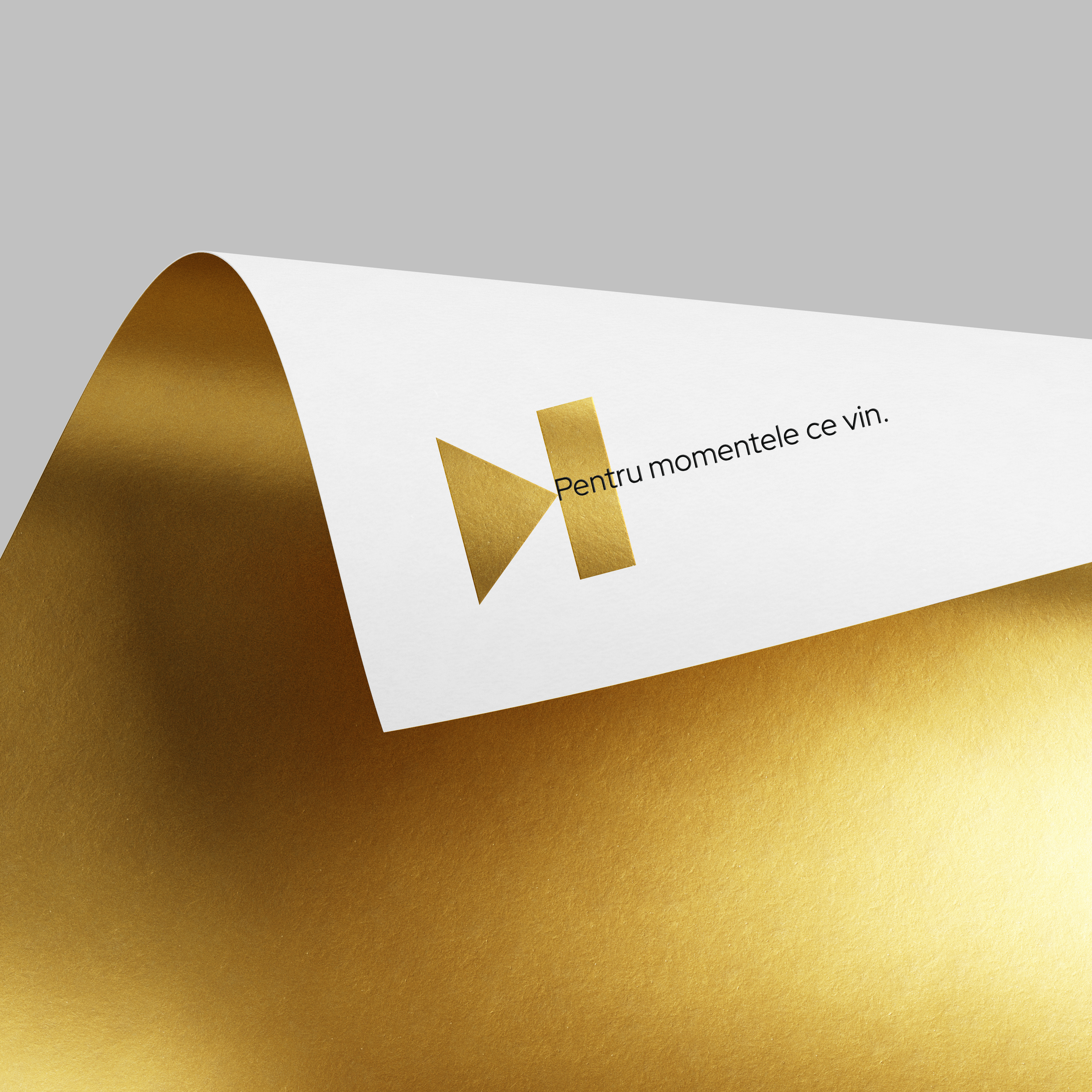nextaz gold foil branding