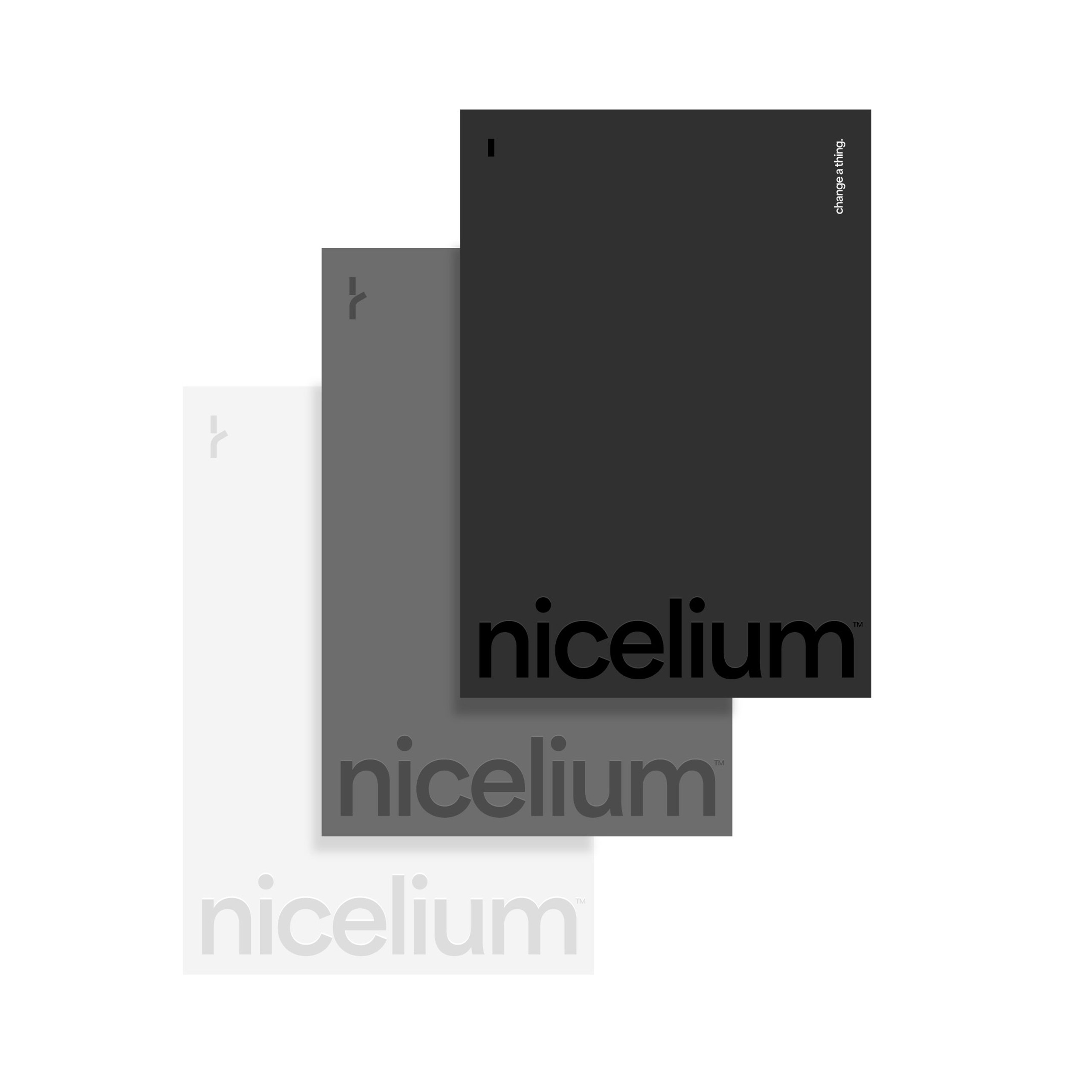 Nicelium Presentation folder design