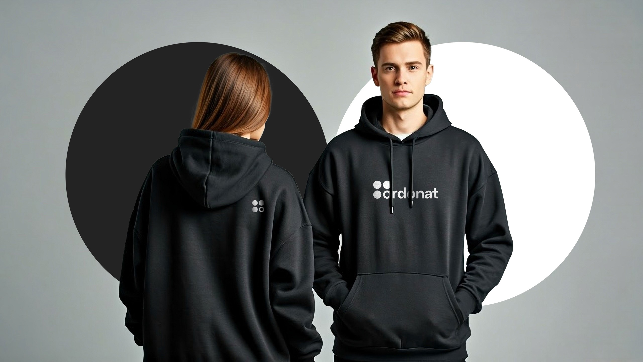 Ordonat Hoodie and t-shirt branding