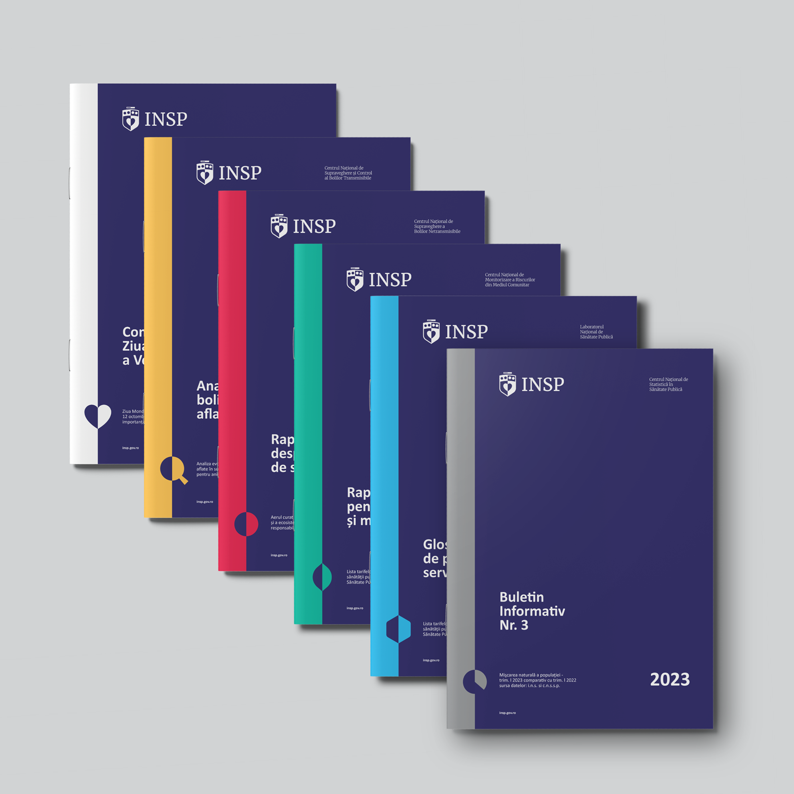 insp raport editorial design