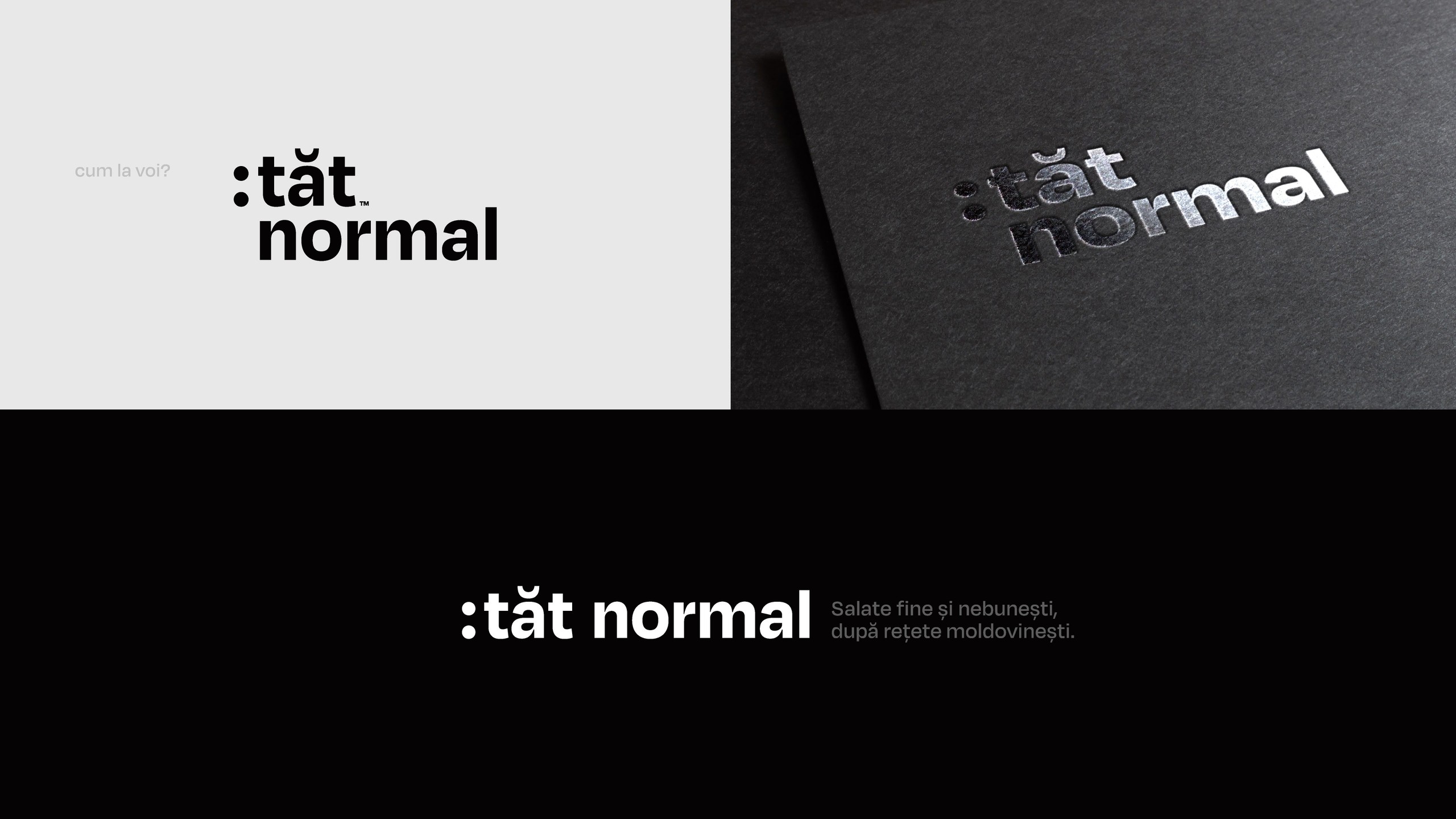 tat normal logo design 