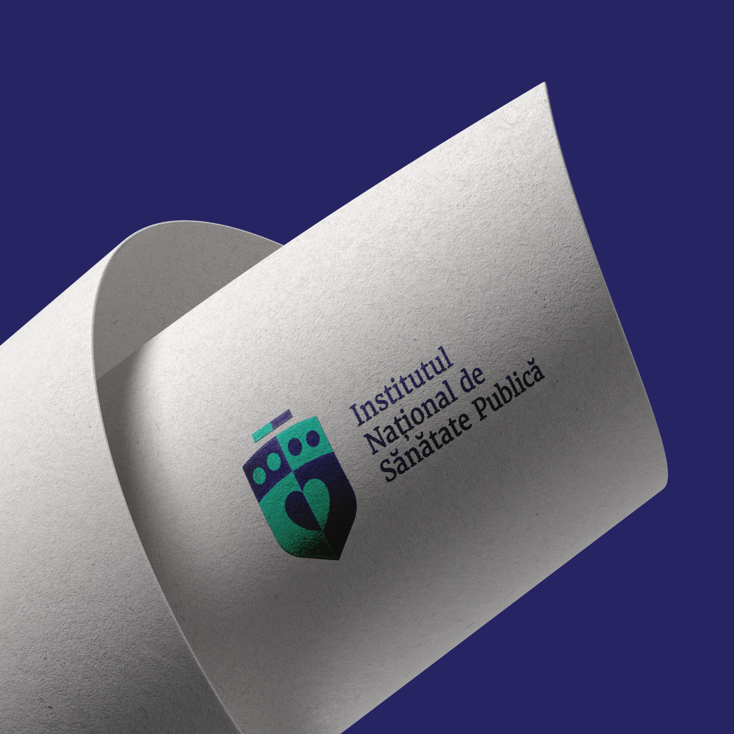 insp logo on paper