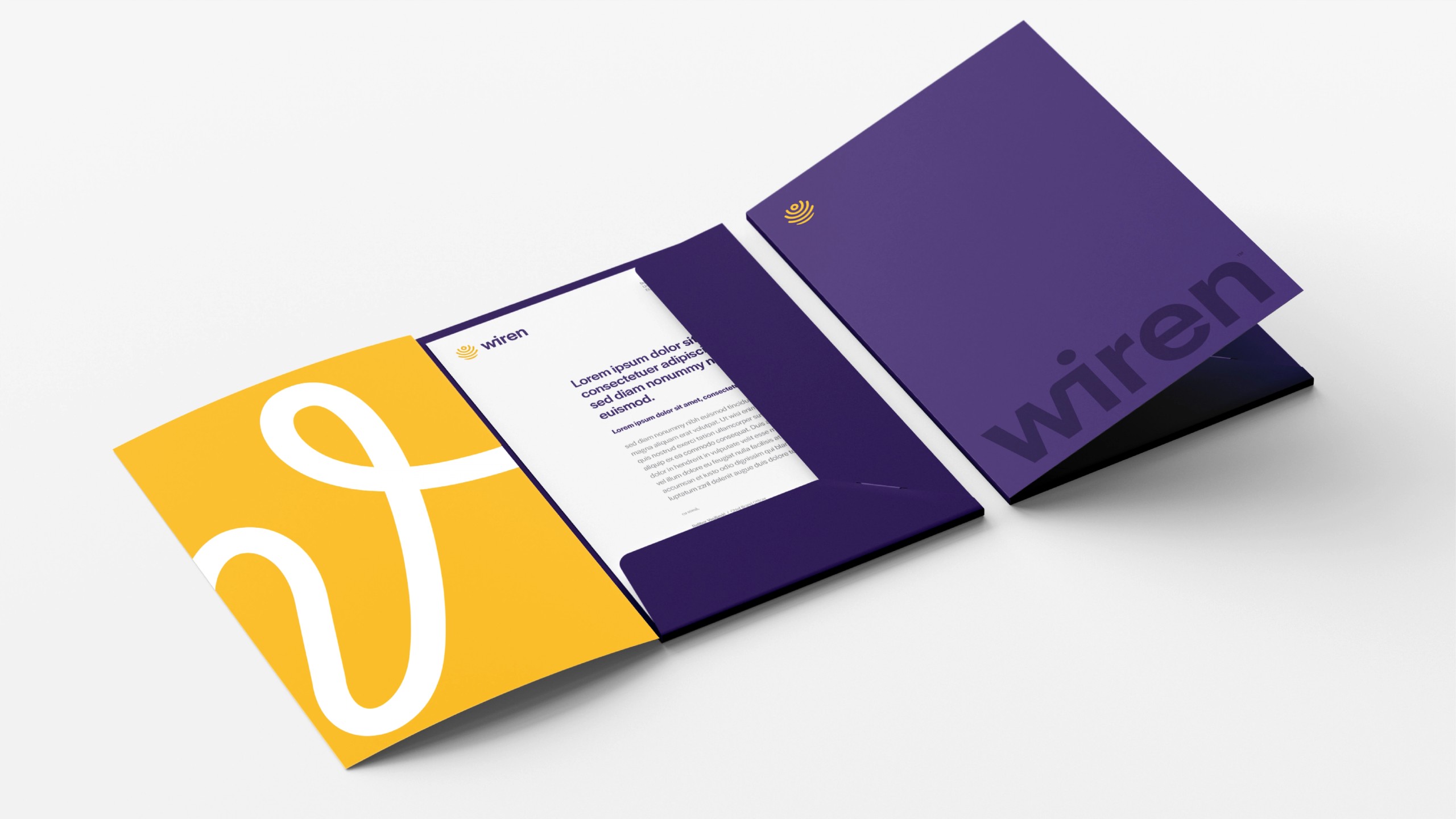 wiren folder branding
