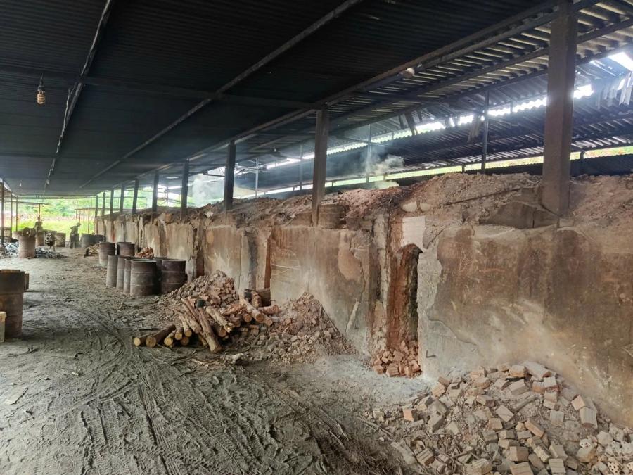 Traditional charcoal kilns
