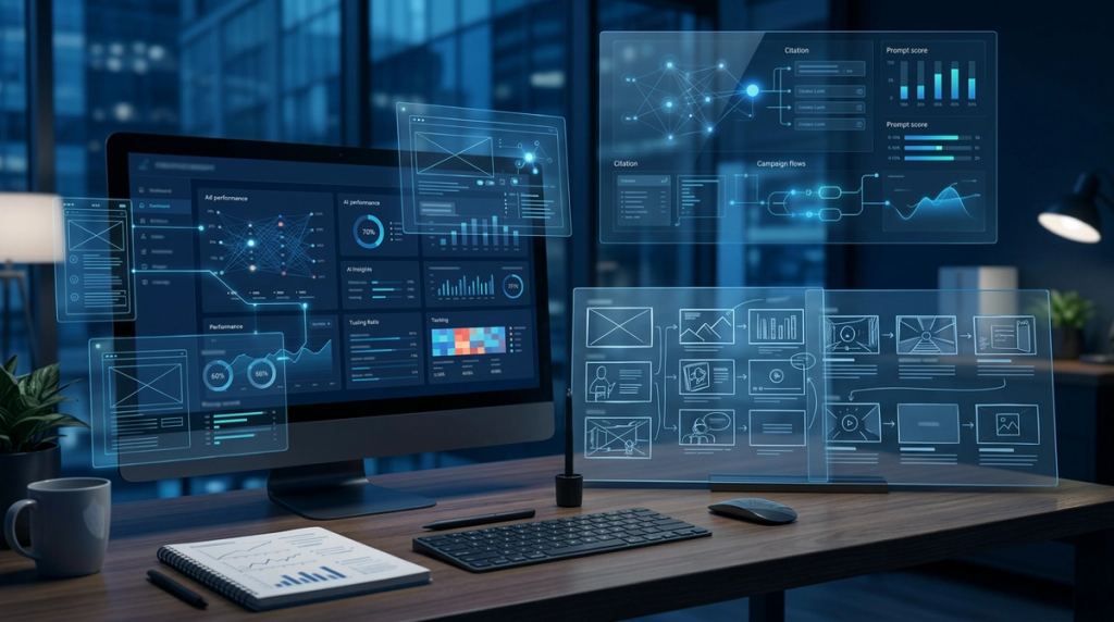 Illustration for: Which AI Visibility Metrics Belong on an Executive Marketing Dashboard?