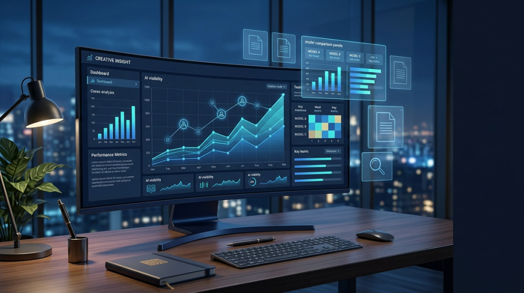 Illustration for: What Share of Model Gains Do Marketing Teams Report After Six Months of AI Visibility Measurement?