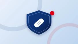 Bouclier de protection avec un pansement