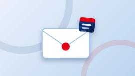 Enveloppe de lettre de congé et calendrier