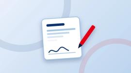 Contrat de travail avec une signature et un stylo