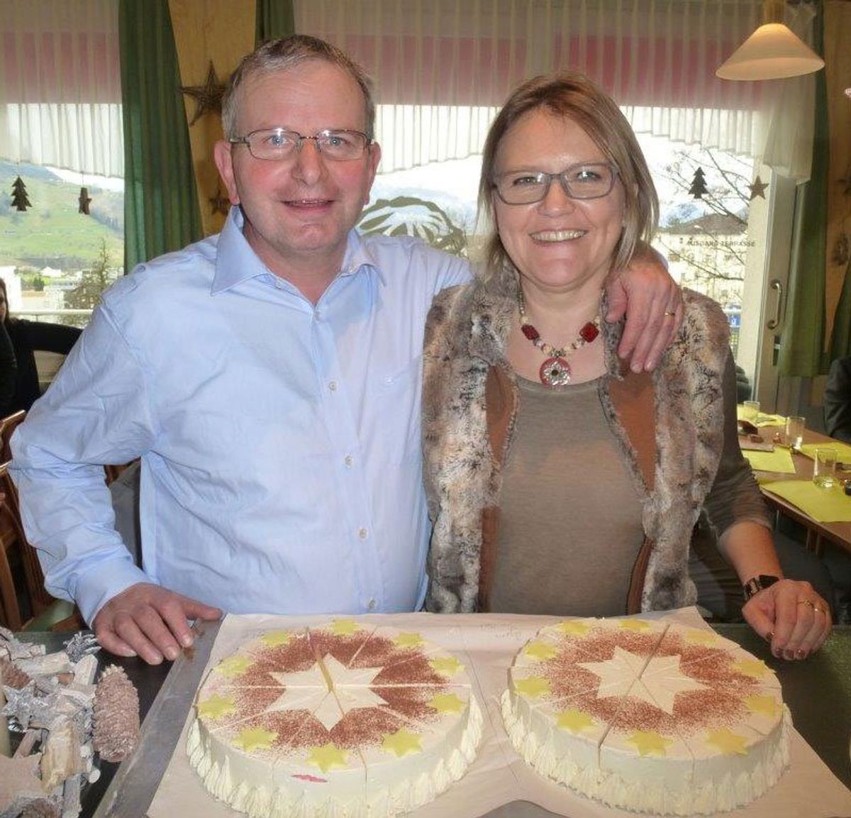 Paul und Heidi Ryser-Danioth in der Backstube