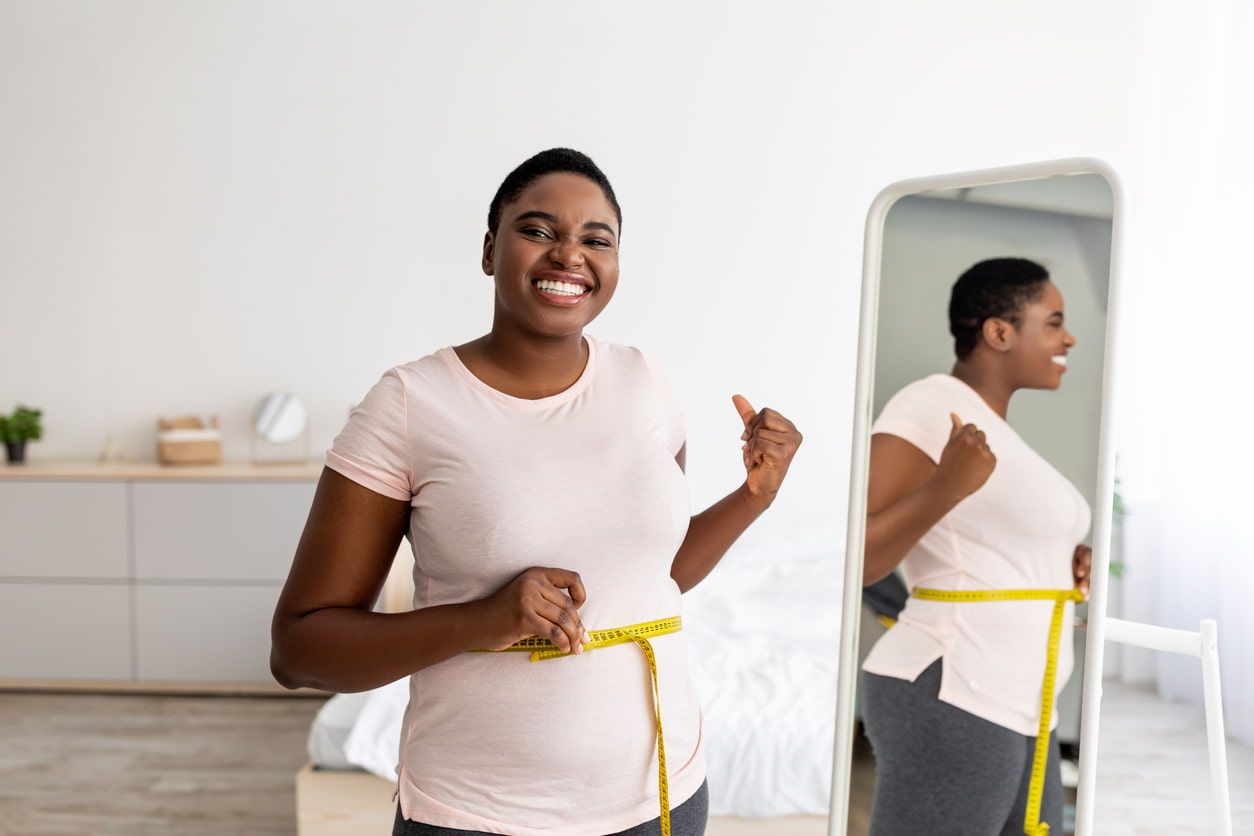 Black female is happy she lost weight with bariatric surgery