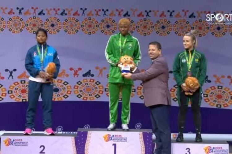 C’Wealth Weightlifting: Omolola Wins Team Nigeria’s First Gold In India