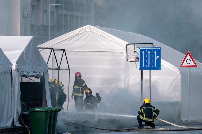 One Man Injured After Shooting Outside Serbian Parliament