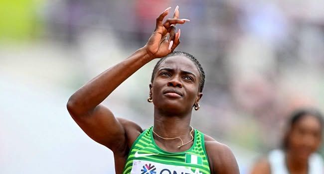 Tobi Amusan Finishes Second As Russell Wins Inaugural World Athletics Ultimate Championship