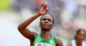 Tobi Amusan Finishes Second As Russell Wins Inaugural World Athletics Ultimate Championship
