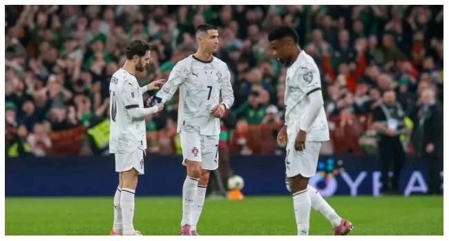 Ronaldo Red Card ‘Nothing To Do With Me’ – Ireland Coach