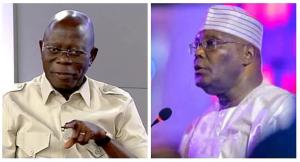 Oshiomhole Mocks Atiku’s Defection To ADC, Says He Can’t Fix Nigeria