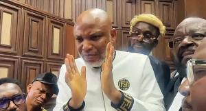 Alleged Terrorism: IPOB Leader Nnamdi Kanu Declines to Enter Defence, Insists No Case Against Him