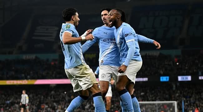 Sports: Man City Brush Aside Newcastle To Reach League Cup Final
