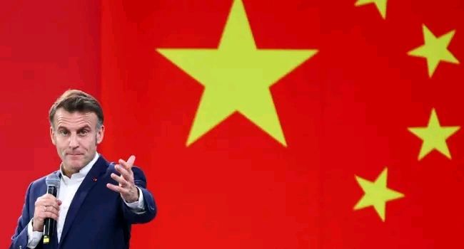 Macron Threatens China With Tariffs Over Trade Surplus