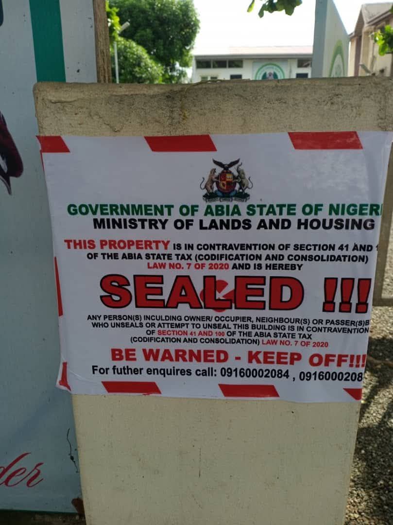 Attack on President Tinubu by Abia State Government.