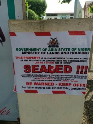 Attack on President Tinubu by Abia State Government.