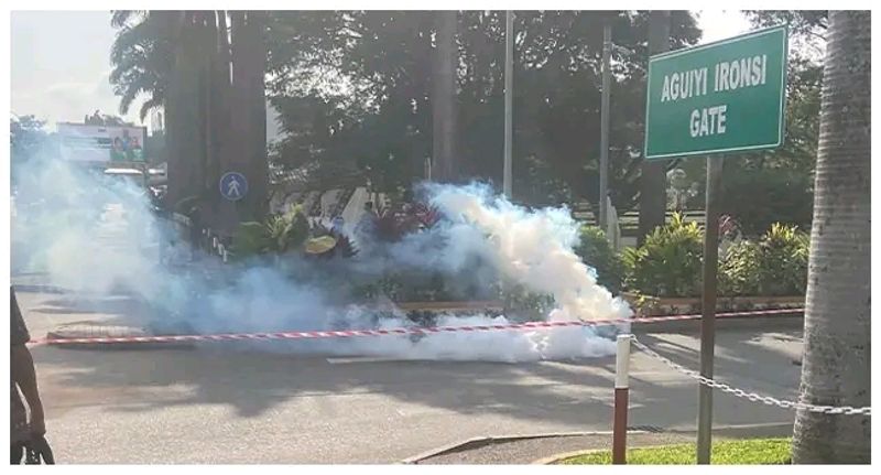 FreeNnamdiKanu: Protesters Were Barred From Certain Areas To Protect ‘Critical Infrastructure’ — Police