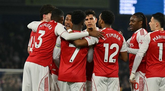 Sports: Arsenal Extend Lead In Title Race After Saka Sinks Brighton