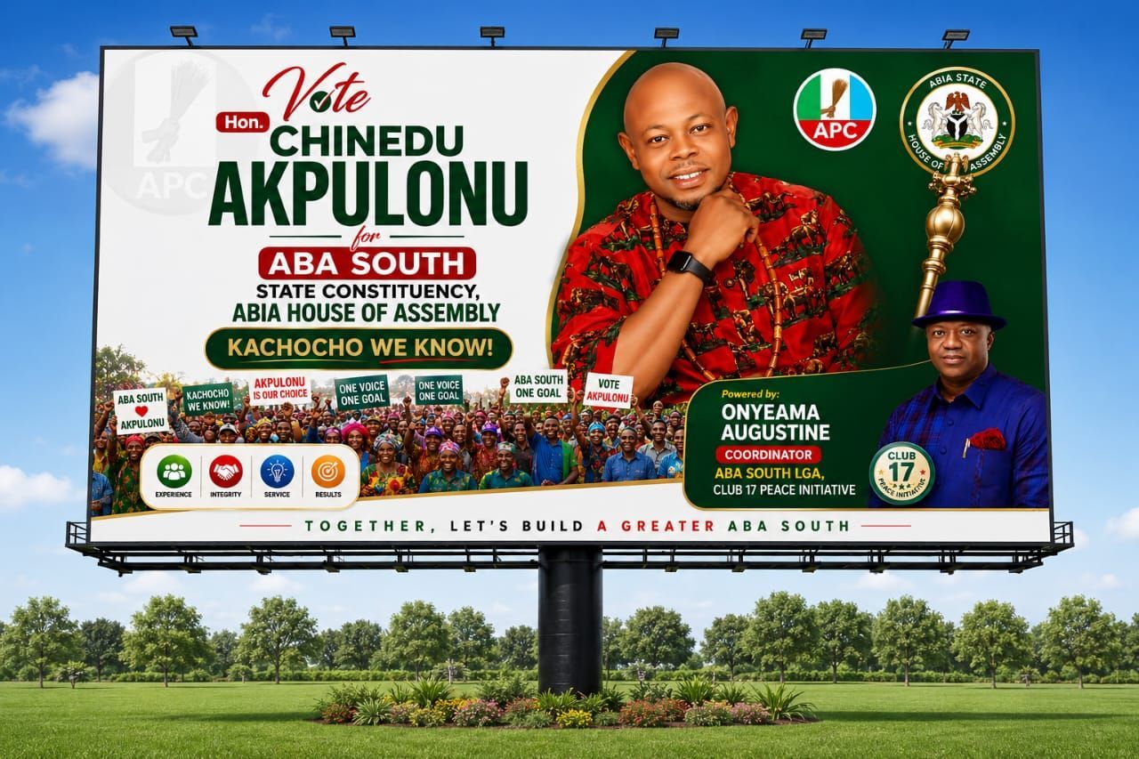 Politics: Hon Chinedu Akpulonu Emerges APC Flag Bearer for Aba South State Constituency