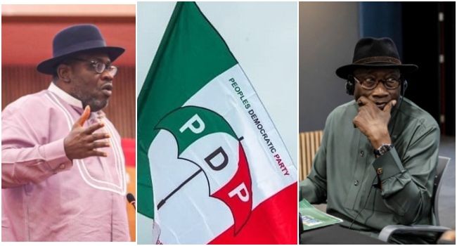 Politics: Dickson Rues ‘Evaporation’ Of PDP, Says Ex-President Jonathan ‘Sad’ About It