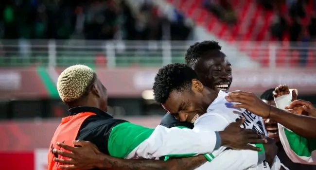 Sports: 2025 AFCON: Onyedika Shines As Nigeria Thrash Uganda 3-1 To End Group Phase Perfect