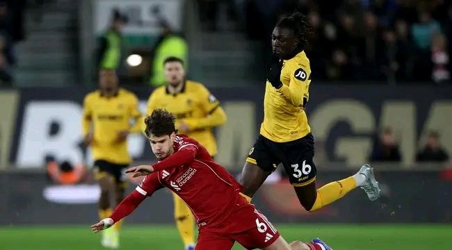 Sports: Wolves Shock Liverpool With Last-Gasp Win