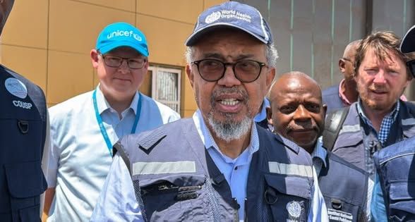 Health: WHO Chief Visits Epicentre Of Ebola Outbreak In DR Congo