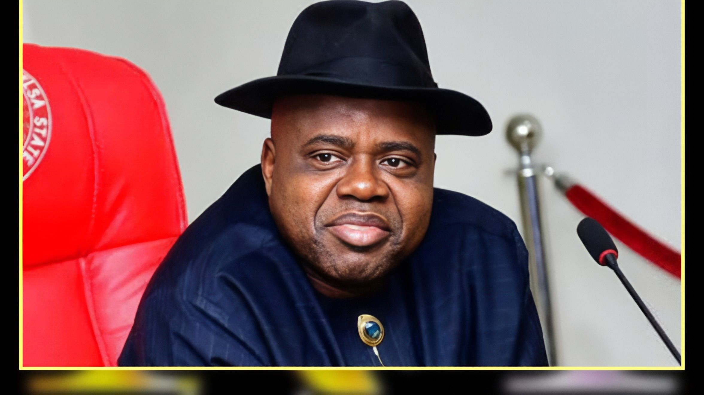 BREAKING: Bayelsa Governor Douye Diri, 23 Lawmakers Resigns from PDP