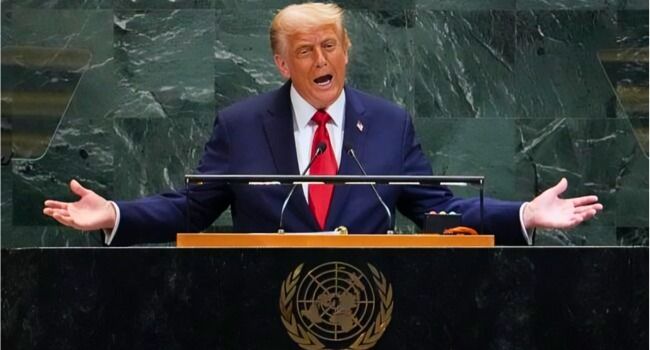 Trump Attacks UN, Europe At UNGA"