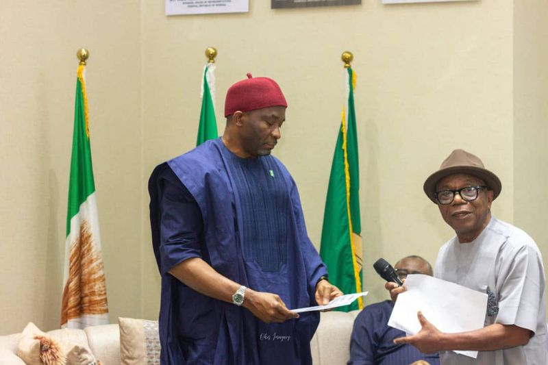 From the Office of the Deputy Speaker, House of Representatives Federal Republic of Nigeria