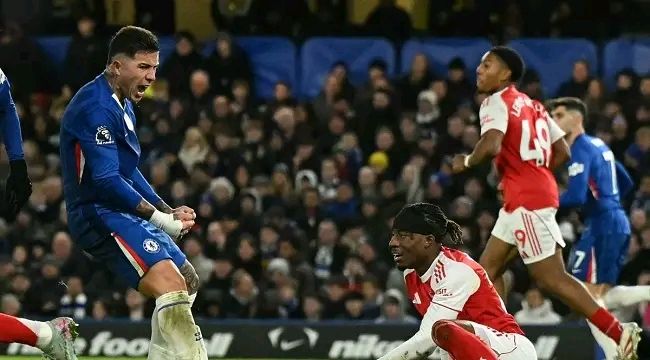 Arsenal Battle Hard To Rescue Point From Resilient 10-Man Chelsea