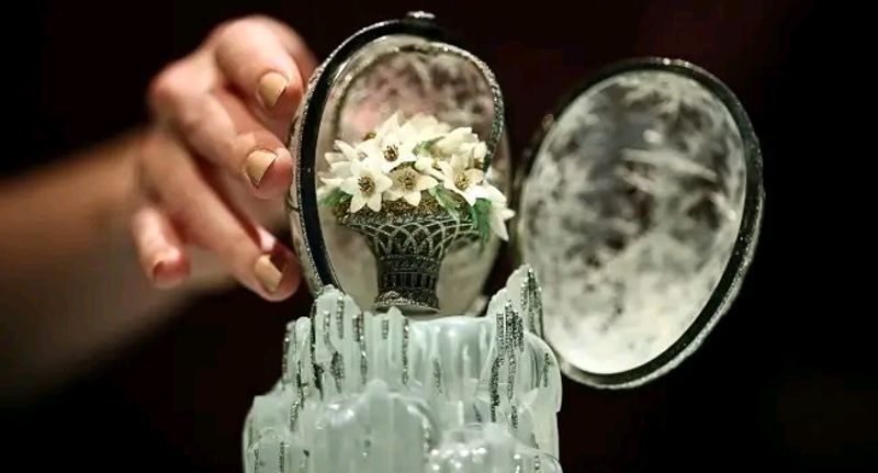 Rare Faberge Egg Set To Smash Sales Record At London Auction