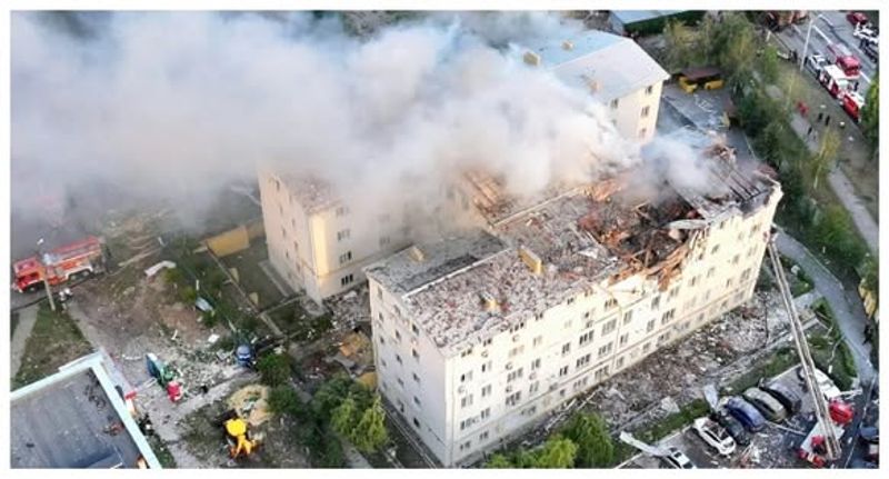 Five Killed In Russian Drone Attack On Ukraine Apartment Block