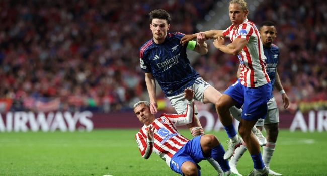 Sports: Atletico, Arsenal Settle For Draw In Champions League Semi-Final First Leg