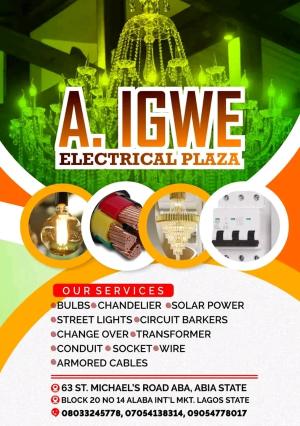 A.Igwe Electrical Plaza
